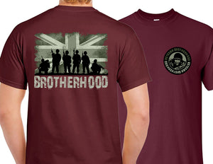 Military Humor - Veteran Brotherhood - Front & Back print - New