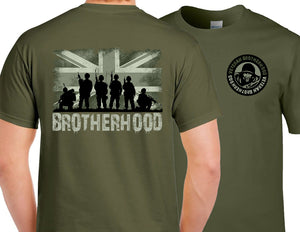 Military Humor - Veteran Brotherhood - Front & Back print - New