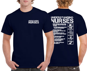 Military Humor - Understanding Nurses - Front & Back Print