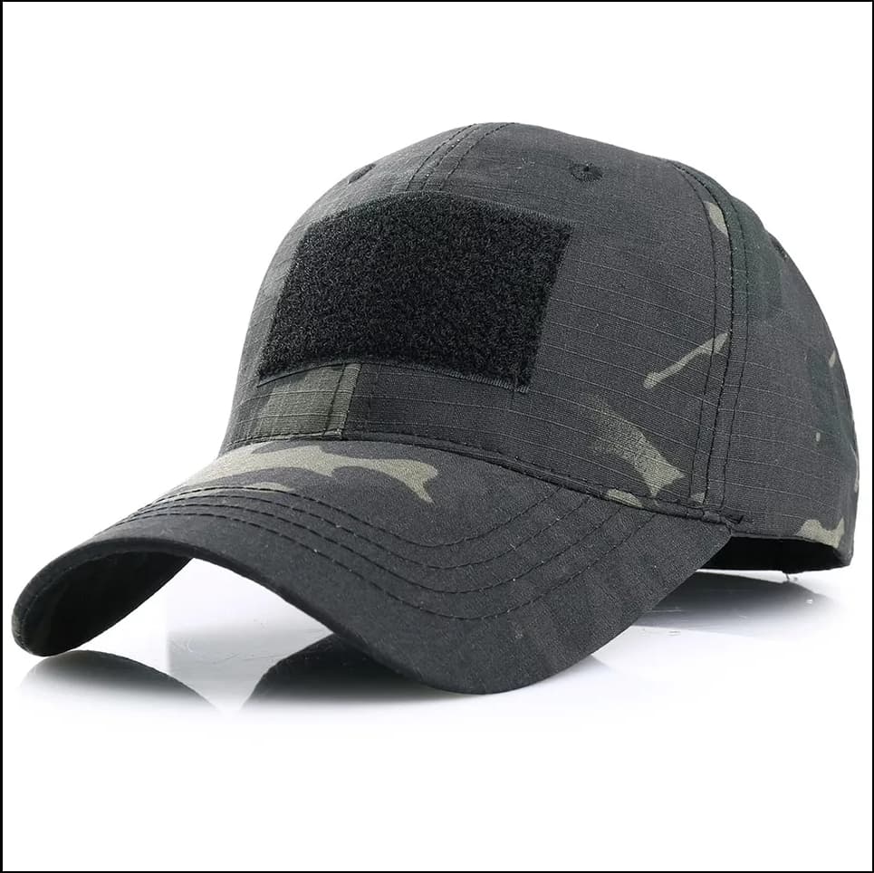 Military Humor - Black Ice Camoflague - Trucker Hat