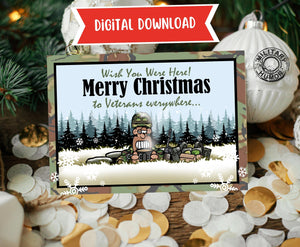 Merry Christmas to Veterans And Armed Forces Everywhere - Download