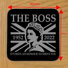 Load image into Gallery viewer, Military Humor - The Boss - Coaster Range - Set of 4
