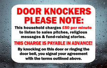 Load image into Gallery viewer, Military Humor - Door Knockers Beware - Sticker