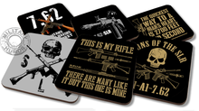 Load image into Gallery viewer, Military Humor - Tools of the Trade - SLR - Coaster Range - Set of 6