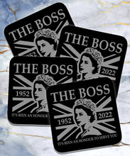 Load image into Gallery viewer, Military Humor - The Boss - Coaster Range - Set of 4