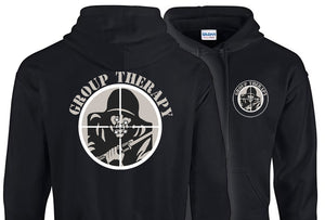 Military Humor - Group Therapy - Double Sided - Hoodie