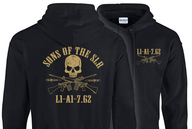 Military Humor - Sons of the SLR - Hoodie - Front & Back Print