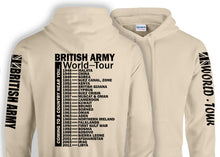 Load image into Gallery viewer, Military Humor - British Army - World Tour - Double Sided- Hoodie
