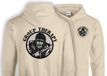 Load image into Gallery viewer, Military Humor - Group Therapy - Double Sided - Hoodie