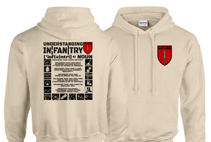 Military Humor - Understanding - Infantry - Hoody