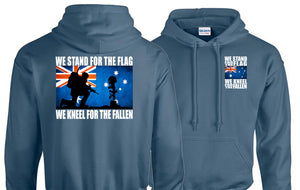 Military Humor - Stand for the Flag - Australia - Hoody