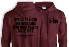 Load image into Gallery viewer, Military Humor - Hercules - Taxi To Hell - Hoodie