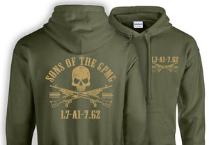 Military Humor - Sons of the GPMG - Hoodie - Front & Back Print