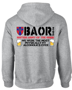 Military Humor - BAOR - The most physically fit alcoholics - Hoodie