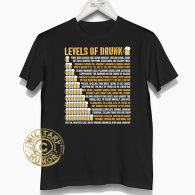 Military Humor - Levels of Drunk.......