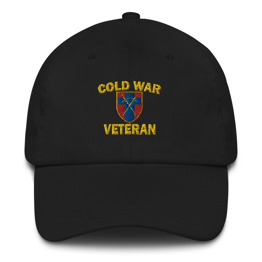 Military Humor COLD War Veteran Embroidered Baseball Cap
