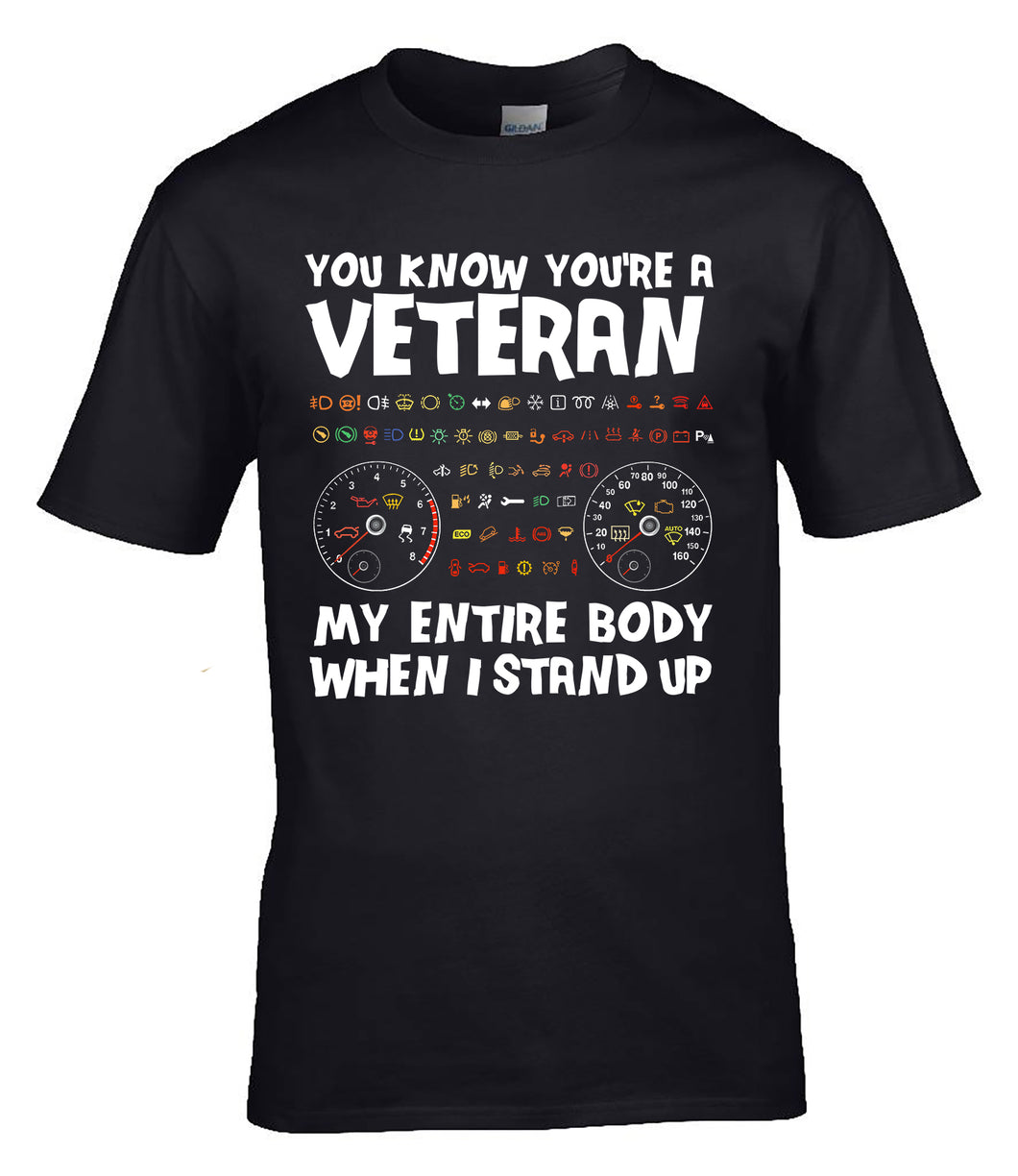 Military Humor - Veteran - Dashboard