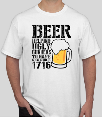 Military Humor - Regimental - Sexy Beer - T-Shirt - Military Humor Stores