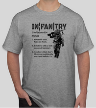 Load image into Gallery viewer, Military Humor - INFANTRY - Meaning of....... - Military Humor Stores