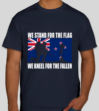 Military Humor - Stand for the Flag - New Zealand - Military Humor Stores