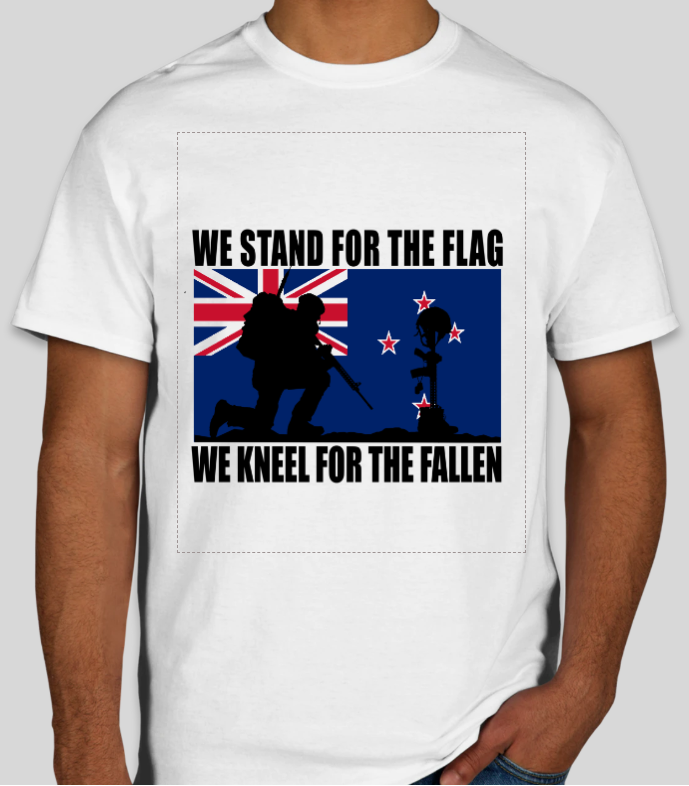 Military Humor - Stand for the Flag - New Zealand - Military Humor Stores