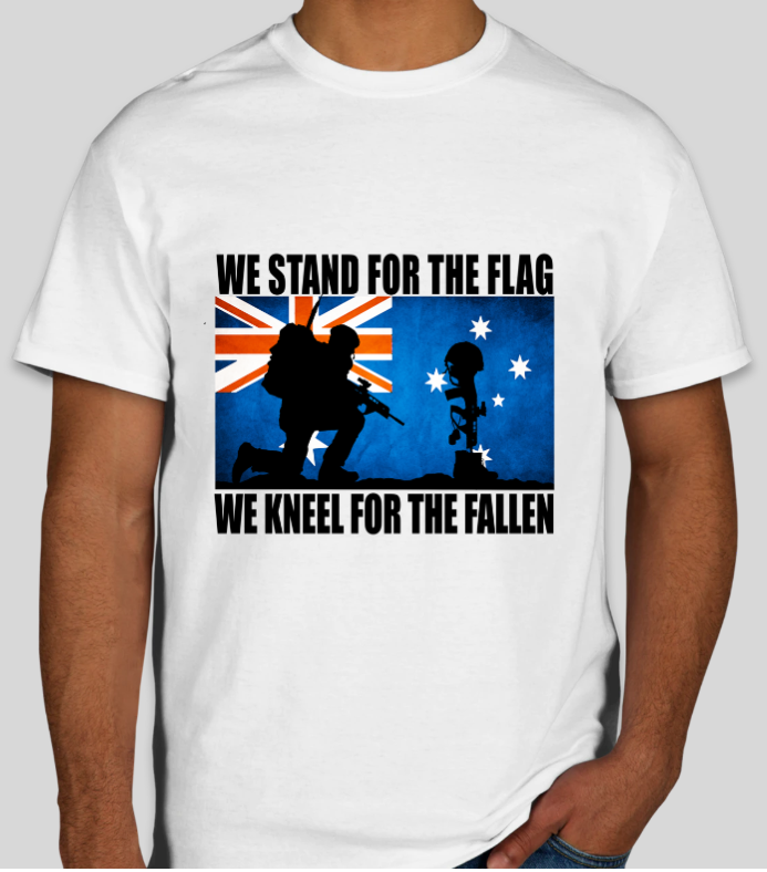 Military Humor - Stand for the Flag - Australia - Military Humor Stores