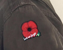 Load image into Gallery viewer, Military Humor - Lest We Forget - Embroidered Patch