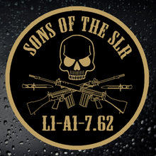 Load image into Gallery viewer, Military Humor - Sons of the SLR - Car Sticker