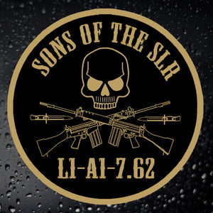 Military Humor - Sons of the SLR - Car Sticker