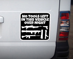 Military Humor - No Tools - Sticker