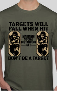 Military Humor - Don't Be A Target - Military Humor Stores
