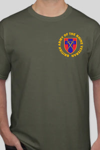Military Humor - BAOR - Veteran - Tee - Small Logo - Military Humor Stores