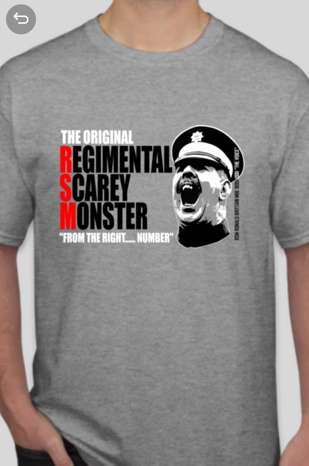 Military Humor - RSM Brittain - The Real Deal - Military Humor Stores