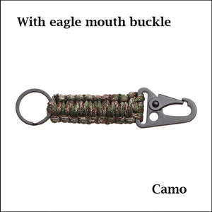 Military Humor - Paracord Key Chain with Bottle Opener