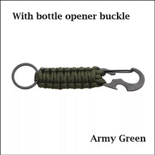 Load image into Gallery viewer, Military Humor - Paracord Key Chain with Bottle Opener