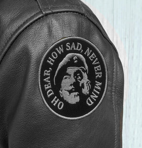 Military Humor - Windsor Davies - Oh Dear, How Sad - Embroidered Patch