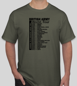 Military Humor - British Army - World Tour - Military Humor Stores