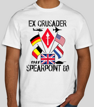 Load image into Gallery viewer, cold_war_military_exercise_t-shirt_spearpoint_60_crusader_print_detail_BAOR_UK