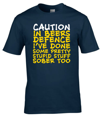 Military Humor - In Beers Defence........