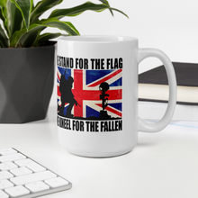 Load image into Gallery viewer, Military Humor - Stand for the Flag - UK - Mug - Military Humor Stores