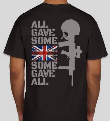 Military Humor - Some Gave All - Back Print