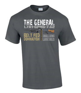 Military Humor - Belt Fed Domination - The General