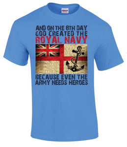 Military Humor - Royal Navy - Even the Army Need Heroes