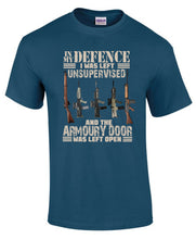 Load image into Gallery viewer, Military Humor - In My Defence - Tee