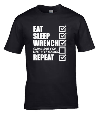 Military Humor - Eat, Sleep, Wrench, Repeat........
