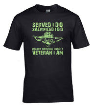 Load image into Gallery viewer, Military Humor - Served I Did