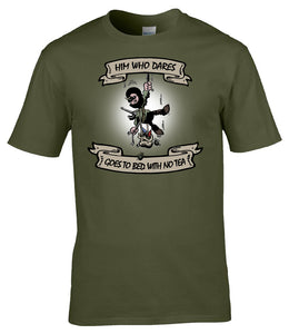 Military Humor - Onwards To The Balcony - T-Shirt