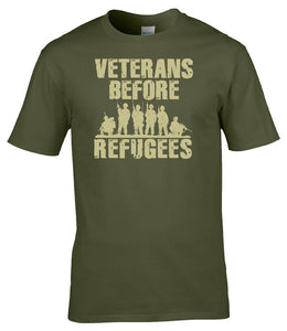 Military Humor - Veterans Before Refugees