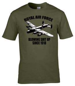 Military Humor - RAF - Blowing Sh#t Up Since 1918