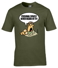 Load image into Gallery viewer, Military Humor - The Razz Man - Personal Space - Tee